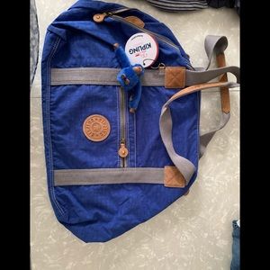 NWT Kipling medium creativity tote in sporty blue